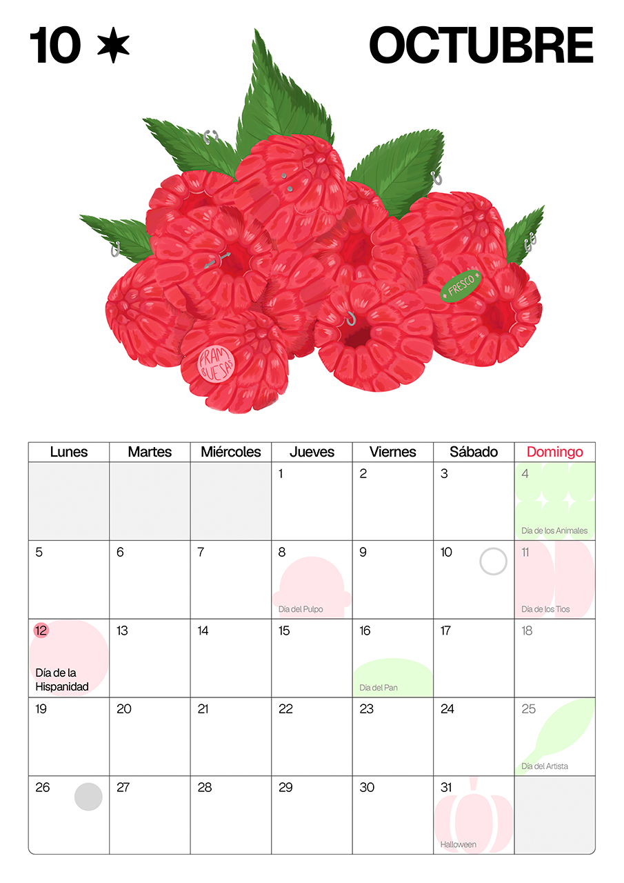 2026 Calendar October